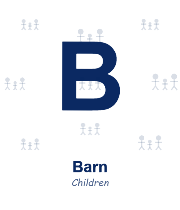 B